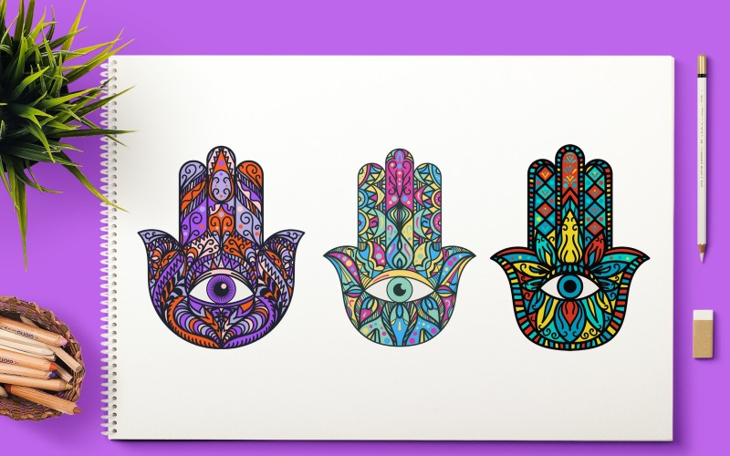 Download Фирменный стиль "Bright Hamsa Hands Cliparts Set - Corporate Identity Template" / Bright Hamsa Hands Cliparts Set - Corporate Identity Template - Фирменный стиль на тему графика card,vintage,illustration,poster,design,template,sign,elegant,decorative,ornaments,vector,floral,advertising,art,palm,hand,abstract,moon,mockup,bohemian,style,ornament,clip art,magic,flat,cre