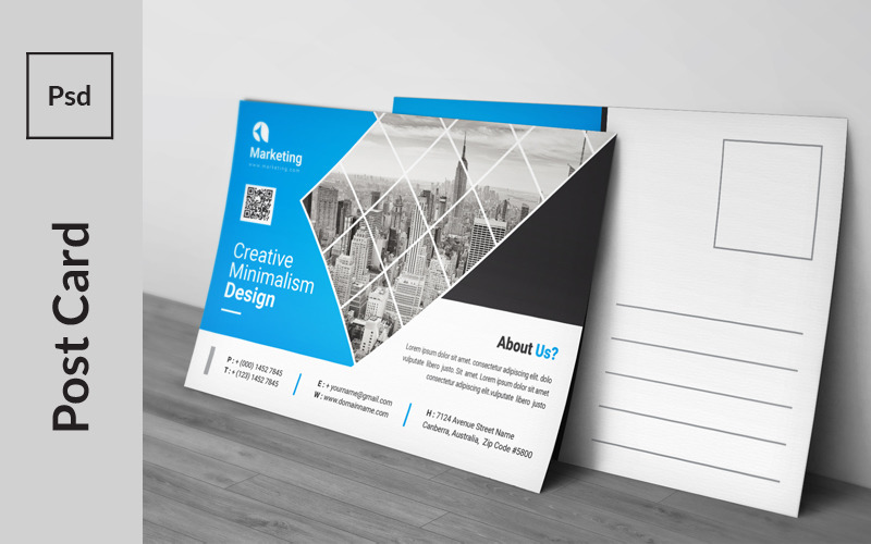 Download Фирменный стиль "Creative Colorfull Postcard - Corporate Identity Template" / Creative Colorfull Postcard - Corporate Identity Template - Фирменный стиль на тему графика ad,advert,advertisement,bundle,business,card,clean,colorful,colors,concept,conceptual,corporate,design,double,sided,flexible,light,mailer,media,multipurpose