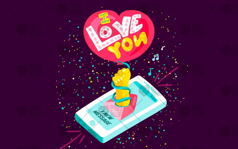 Download Фирменный стиль "Romantic Message From Phone - I love - Corporate Identity Template" / Romantic Message From Phone - I love - Corporate Identity Template - Фирменный стиль на тему графика wedding,font,calligraphy,lettering,fun,invitation,card,type,typography,vintage,hipster,illustration,label,poster,design,sign,retro,cute,quote,greeting,romantic,valentines,decorative,heart,tre