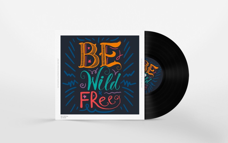 Download Фирменный стиль "Be Wild And Free - Corporate Identity Template" / Be Wild And Free - Corporate Identity Template - Фирменный стиль на тему графика calligraphy,lettering,script,card,type,typography,vintage,hipster,illustration,poster,design,sign,retro,quote,greeting,decorative,typographic,trendy,nature,vector,text,art,calligraphic,motiva