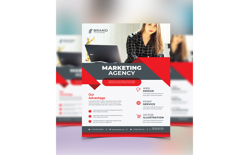 Download Фирменный стиль "Brand - Best Business Flyer Vol_77 - Corporate Identity Template" / Brand - Best Business Flyer Vol_77 - Corporate Identity Template - Фирменный стиль на тему графика flyer,corporate,corporate,creative,flyer,travel,business,card,card,liflet,computer,internet,stationery,id,kit,blue,hi-quality,official,symple,green