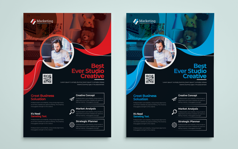 Download Фирменный стиль "Creative Business Flyer - Corporate Identity Template" / Creative Business Flyer - Corporate Identity Template - Фирменный стиль на тему графика agency,branding,business,clean,company,corporate,creative,design,digital,elegant,flyer,global,ideas,layout,layouts,marketing,modern,multipurpose,promotion,simple