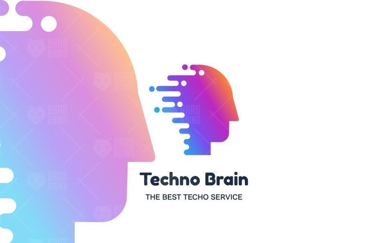 Download Шаблон логотипа "Creative Mind Logo Template" / Creative Mind Logo Template - Шаблон логотипа на тему графика modern,typography,logo,illustration,poster,design,template,web,vector,logotype,text,color,abstract,company,flat,corporate,business,technology,software,industry,conference,background,white,sci