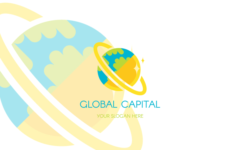 Global Finance Capital Logo Template