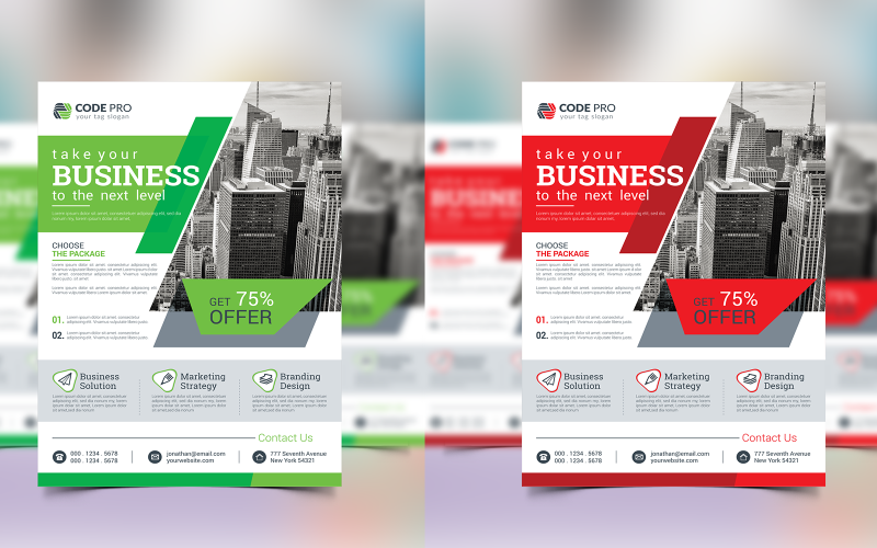 Download Фирменный стиль "Green Color Business Flyer - Corporate Identity Template" / Green Color Business Flyer - Corporate Identity Template - Фирменный стиль на тему графика agency,branding,business,clean,company,corporate,creative,design,digital,elegant,flyer,global,ideas,layout,layouts,marketing,modern,multipurpose,promotion,simple