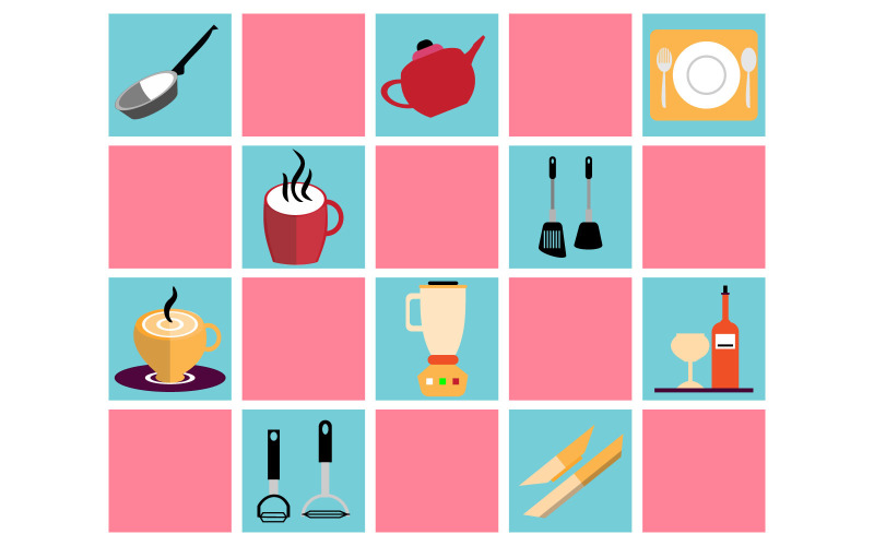 Download Иллюстрация "Ktchen wallpaper - Illustration" / Ktchen wallpaper - Illustration - Иллюстрация на тему графика kitchen,vector,cooking,furniture,menu,refrigerator,wine,chef,drinking,happiness,lunch,oven,restaurant,art,cafe,collection,cook,cutlery,domestic,fork