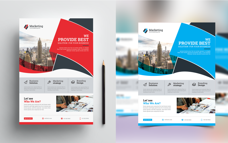 Download Фирменный стиль "Red Color Business Flyer - Corporate Identity Template" / Red Color Business Flyer - Corporate Identity Template - Фирменный стиль на тему графика agency,branding,business,clean,company,corporate,creative,design,digital,elegant,flyer,global,ideas,layout,layouts,marketing,modern,multipurpose,promotion,simple