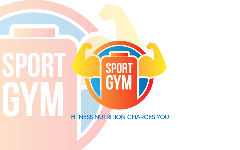 Download Шаблон логотипа "Sports GYM Nutrition Logo Template" / Sports GYM Nutrition Logo Template - Шаблон логотипа на тему графика logo,illustration,design,sign,food,vector,sport,strong,body,health,fitness,gym,lifestyle,building,energy,power,healthy,wellness,drink,drinks,background,workout,graphic,nutrition,icon,human,el