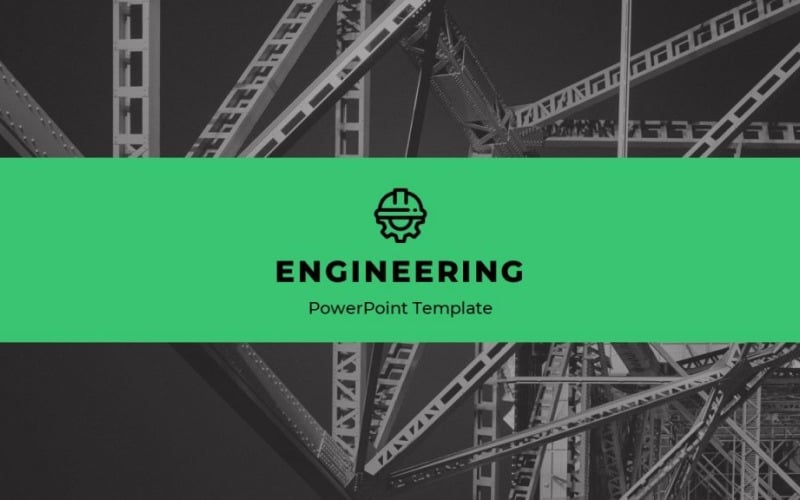 Engineering PowerPoint template #106996 - TemplateMonster