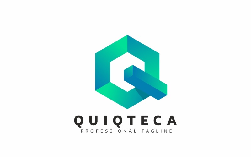 Download Шаблон логотипа "Quiqteca Q Letter Hexagon Logo Template" / Quiqteca Q Letter Hexagon Logo Template - Шаблон логотипа на тему графика app,architecture,arrow,arrow,up,blockchain,box,capital,core,crypto,currency,cube,financial,graphic,hexagon,icon,it,letter,logo,market