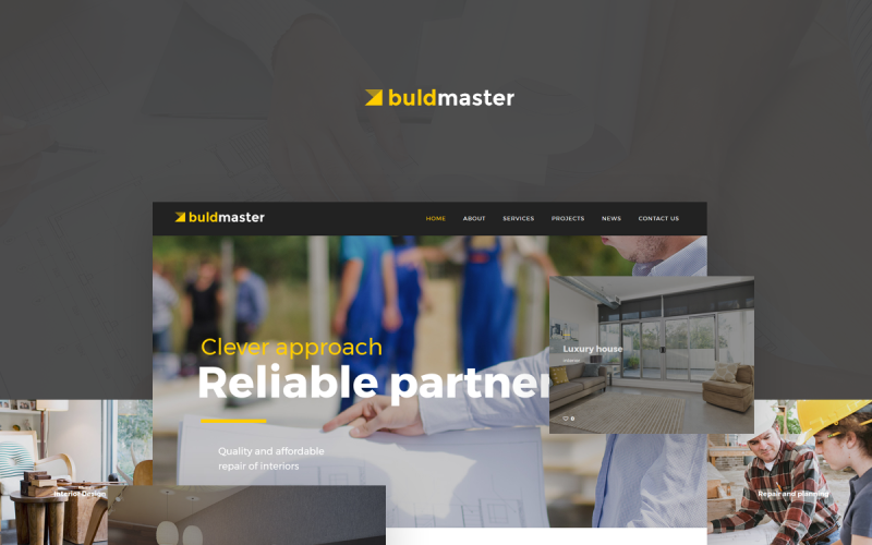 Buldmaster WordPress-tema