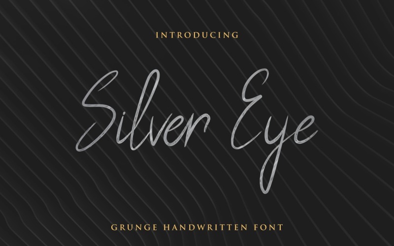Fonte Silver Eye