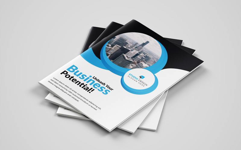 Download Фирменный стиль "Lechuks Bifold Brochure Design - Corporate Identity Template" / Lechuks Bifold Brochure Design - Corporate Identity Template - Фирменный стиль на тему графика magazine,catalog,corporation,folder,leaflet,profile,advertise,agency,booklet,report,annual,promotion,branding,flyer,bi,fold,brochure,marketing,print,advertising