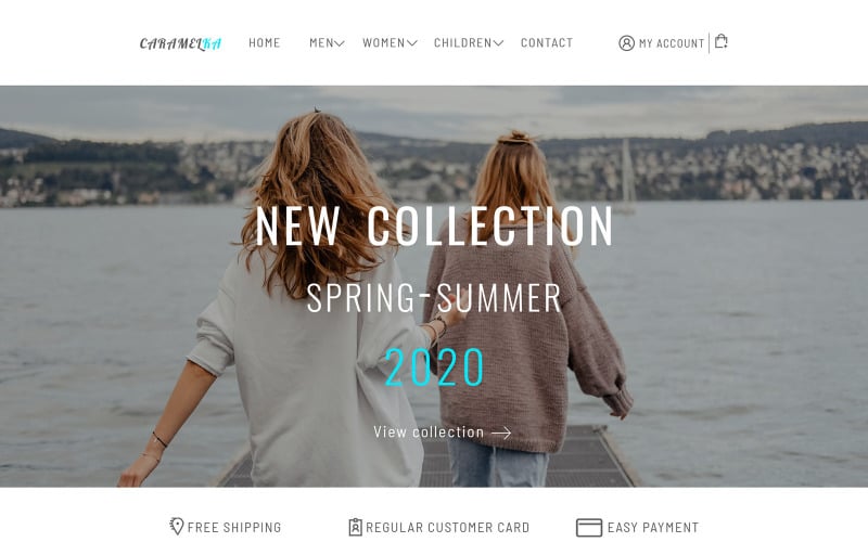 Caramelka - E-commerce is HTML5 Website Template