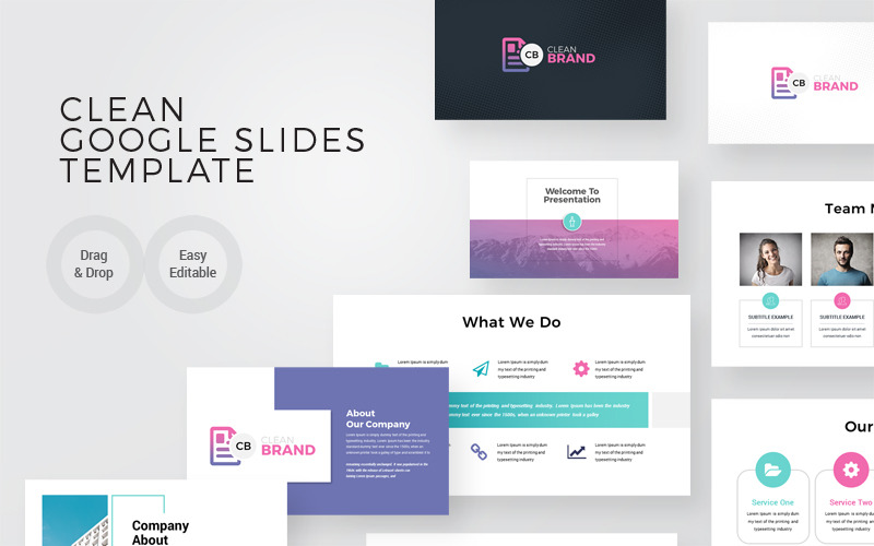 Kreativní obchodní prezentace Google Slides
