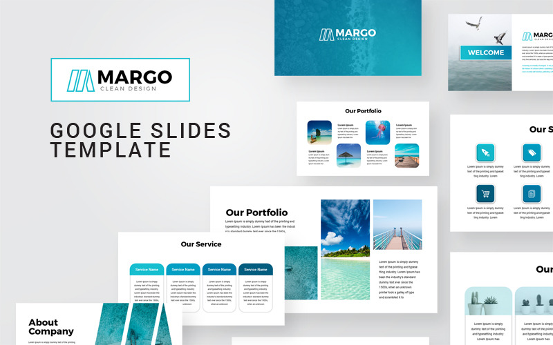 Margo Modern presentationsmall Google Slides