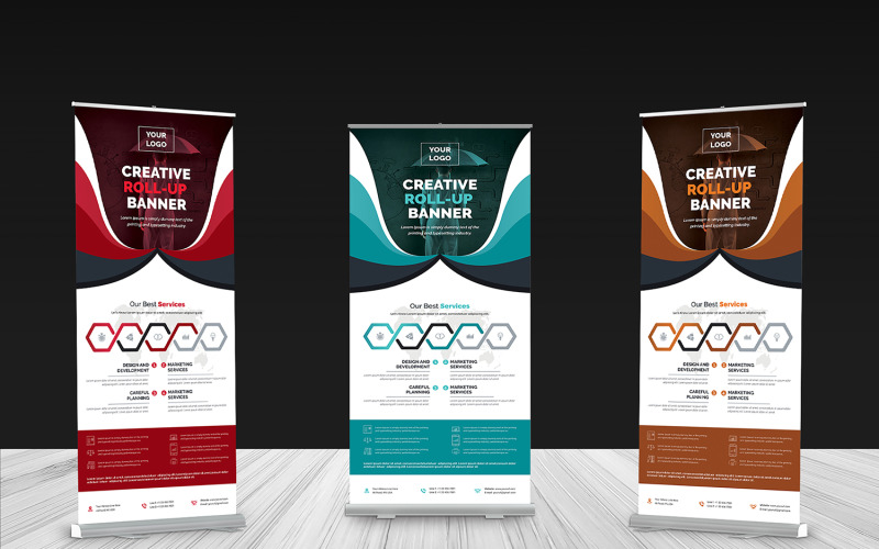 Download Фирменный стиль "Roll-up Banner - Corporate Identity Template" / Roll-up Banner - Corporate Identity Template - Фирменный стиль на тему графика advert,advertisement,banner,template,banners,business,corporate,creative,modern,multi,purpose,multipurpose,print,ready,roll,up,roll-up,rollup,roolup,simple