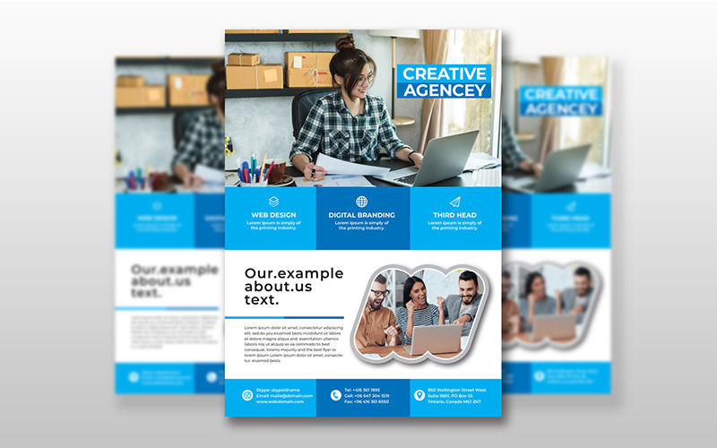 Download Фирменный стиль "Business Flyer - Corporate Identity Template" / Business Flyer - Corporate Identity Template - Фирменный стиль a4,business,company,conference,conference,flyer,convention,corporate,flyer,leaflet,marketing,meeting,multipurpose,newspaper,poster,professional,prospectus,seminar,summit,template