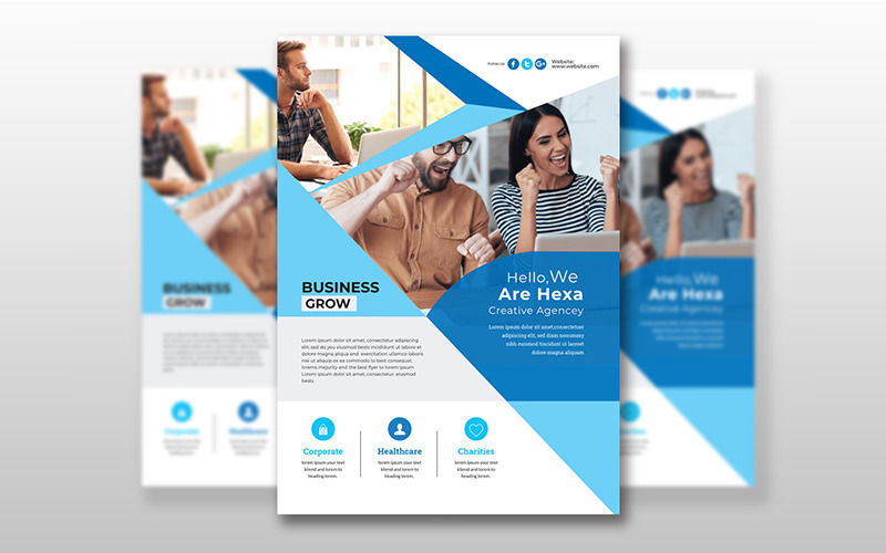 Download Фирменный стиль "Creative Business Flyer - Corporate Identity Template" / Creative Business Flyer - Corporate Identity Template - Фирменный стиль на тему графика a4,business,company,conference,conference,flyer,convention,corporate,flyer,leaflet,marketing,meeting,multipurpose,newspaper,poster,professional,prospectus,seminar,summit,template