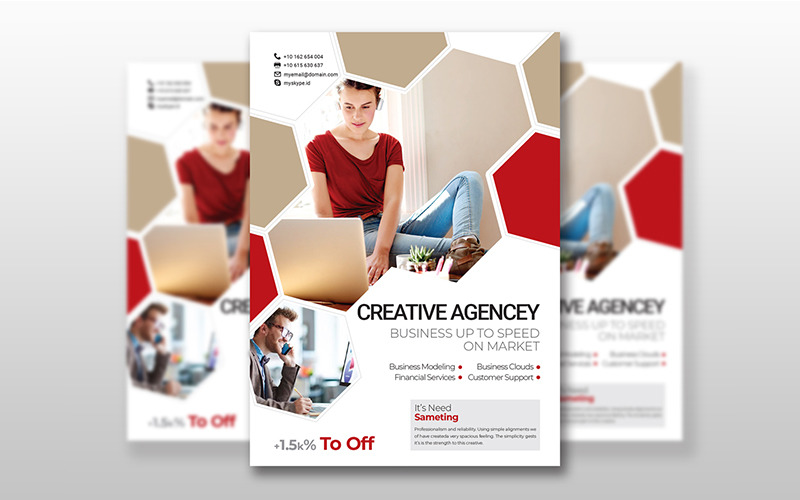 Download Фирменный стиль "Creative Business Flyer - Corporate Identity Template" / Creative Business Flyer - Corporate Identity Template - Фирменный стиль на тему графика a4,business,company,conference,conference,flyer,convention,corporate,flyer,leaflet,marketing,meeting,multipurpose,newspaper,poster,professional,prospectus,seminar,summit,template