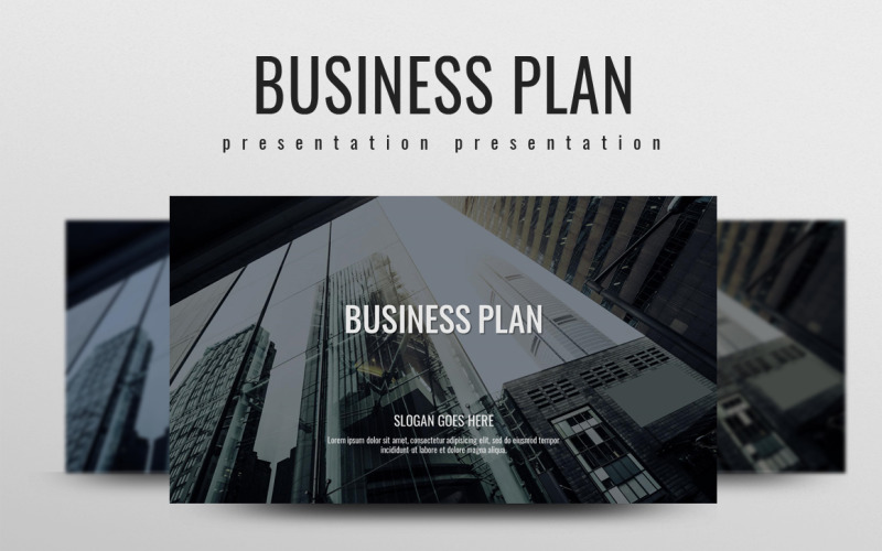 Obchodní plán PowerPoint šablony
