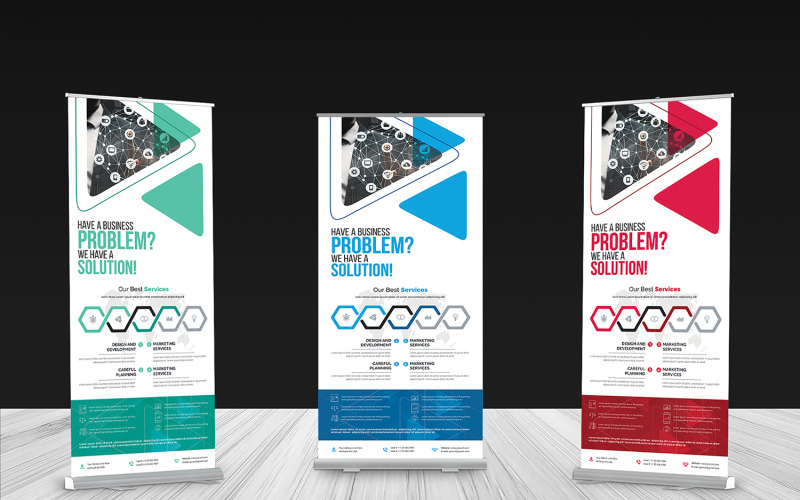Download Фирменный стиль "Roll-up Banner - Corporate Identity Template" / Roll-up Banner - Corporate Identity Template - Фирменный стиль на тему графика ad,advert,advertisement,banners,blue,bundle,business,clean,company,corporate,creative,design,display,global,illustrator,indesign,marketing,modern,multipurpose,photoshop