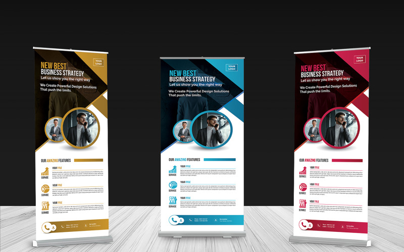 Download Фирменный стиль "Roll-up Banner - Corporate Identity Template" / Roll-up Banner - Corporate Identity Template - Фирменный стиль на тему графика ad,advert,advertisement,banners,blue,bundle,business,clean,company,corporate,creative,design,display,global,illustrator,indesign,marketing,modern,multipurpose,photoshop