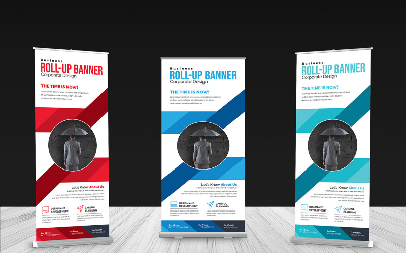 Download Фирменный стиль "Roll-up Banner - Corporate Identity Template" / Roll-up Banner - Corporate Identity Template - Фирменный стиль на тему графика ad,advert,advertisement,banners,blue,bundle,business,clean,company,corporate,creative,design,display,global,illustrator,indesign,marketing,modern,multipurpose,photoshop