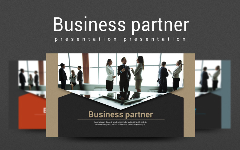 Szablon programu PowerPoint dla partnerów biznesowych