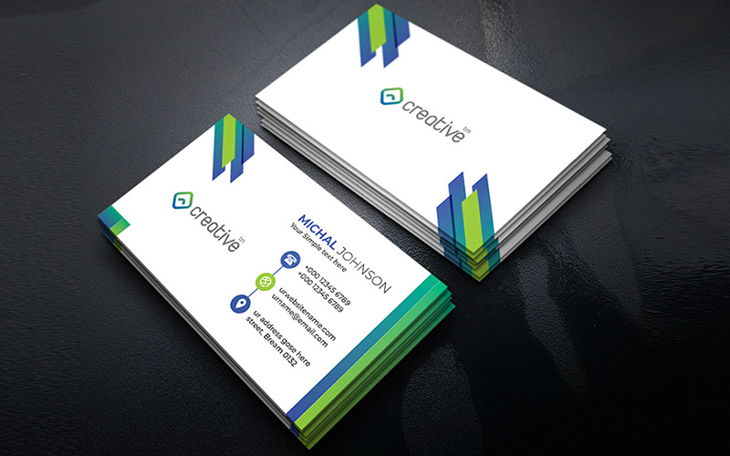 Download Фирменный стиль "Creative Business Card - Corporate Identity Template" / Creative Business Card - Corporate Identity Template - Фирменный стиль на тему графика business,agency,card,clean,cmyk,colorful,company,corporate,creative,dark,elegant,file,horizontal,minimalist,modern,personal,print,ready,professional,eps
