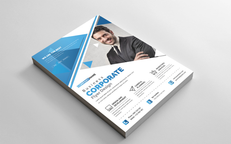 Download Фирменный стиль "Flyer - Corporate Identity Template" / Flyer - Corporate Identity Template - Фирменный стиль на тему графика a4,advertisement,advertising,agency,business,flyer,clean,company,corporate,creative,design,bundle,handout,leaflet,magazine,marketing,modern,multipurpose,newspaper,pamphlet