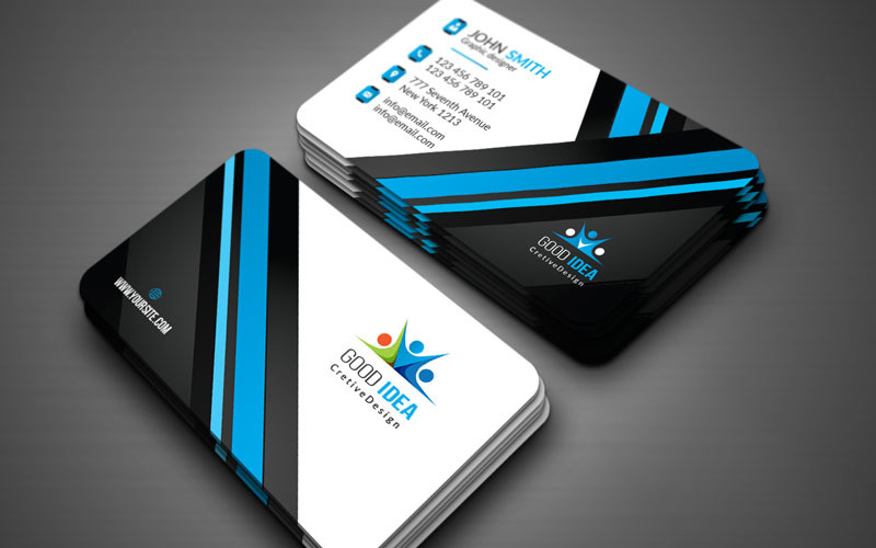 Download Фирменный стиль "Modern business card - Corporate Identity Template" / Modern business card - Corporate Identity Template - Фирменный стиль на тему графика abstract,art,artistic,blue,building,computer,corporate,graph,graphic,green,hi-quality,id,kit,internet,logo,modern,multimedia,official,photo,play
