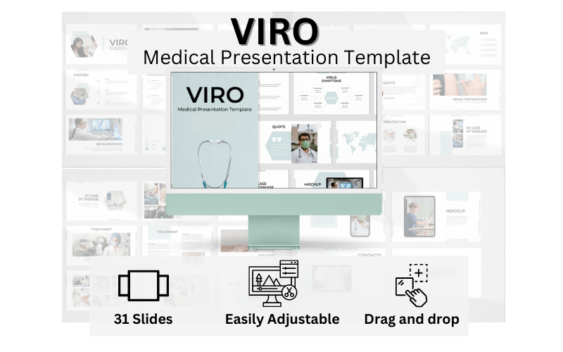 Medyczne Szablony PowerPoint — Motywy PPT I PPTX Do Prezentacji W ...