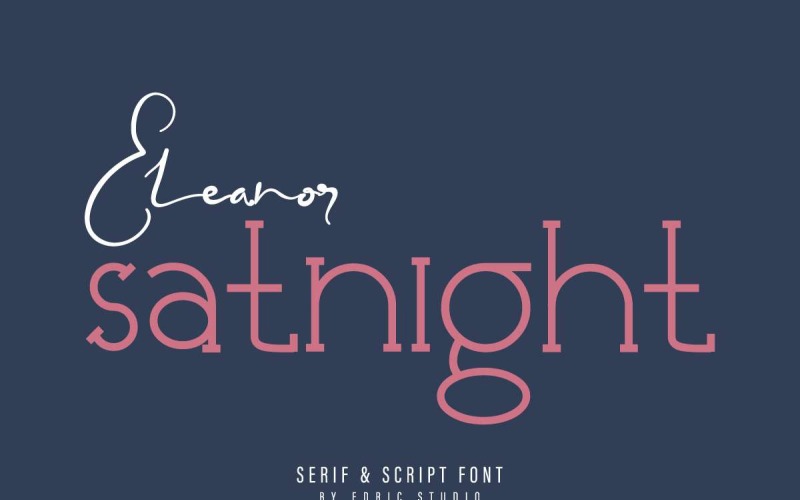 Шрифт Eleanor Satnight