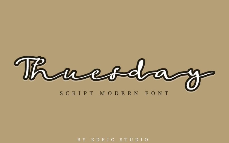 Thuesday Font