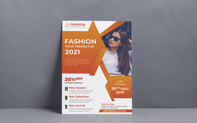 Roblox Fashion Flyer Design - roblox template new