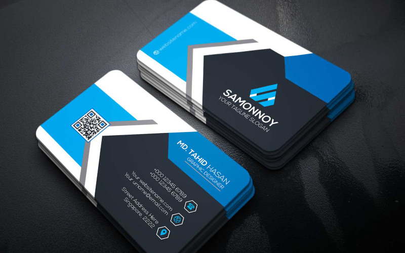 Download Фирменный стиль "Branding Stationary Business Card - Corporate Identity Template" / Branding Stationary Business Card - Corporate Identity Template - Фирменный стиль на тему графика print,designer,business,card,both,side,design,green,black,white,professional,modern,graphic,landscape,official,standard,creative,simple,web,logo