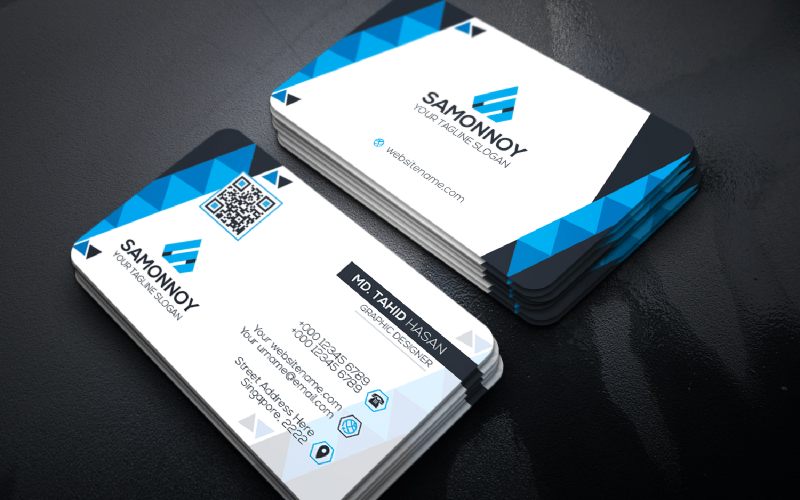 Download Фирменный стиль "Branding Stationary Business Card - Corporate Identity Template" / Branding Stationary Business Card - Corporate Identity Template - Фирменный стиль на тему графика print,designer,business,card,both,side,design,green,black,white,professional,modern,graphic,landscape,official,standard,creative,simple,web,logo