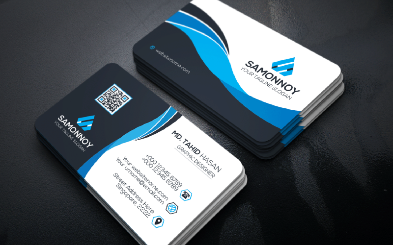 Branding Stationary Business Card - Corporate Identity Template