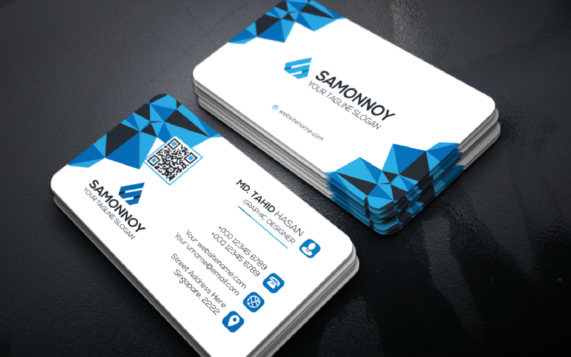 Download Фирменный стиль "Business Card - Corporate Identity Template" / Business Card - Corporate Identity Template - Фирменный стиль на тему графика print,designer,business,card,both,side,design,green,black,white,professional,modern,graphic,landscape,official,standard,creative,simple,web,logo