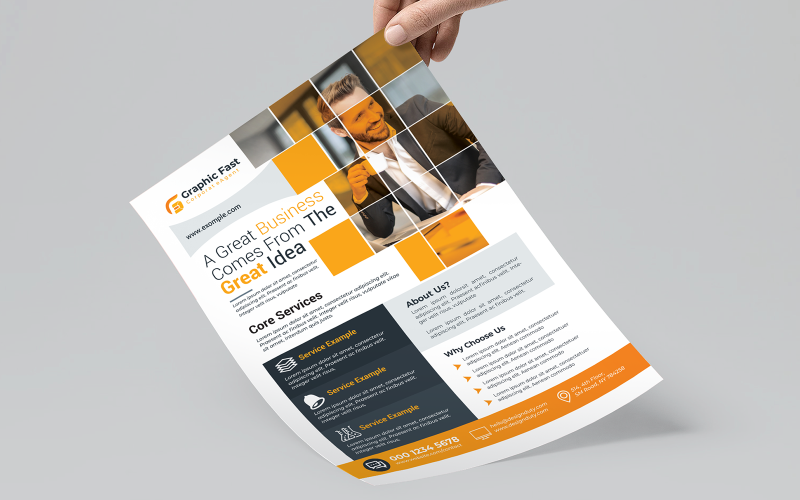 Download Фирменный стиль "Creative Business Flyer - Corporate Identity Template" / Creative Business Flyer - Corporate Identity Template - Фирменный стиль на тему графика fyer,corporate,flyer,artistic,blue,building,computer,graph,graphic,green,hi-quality,id,kit,internet,logo,modern,multimedia,official,photo,play