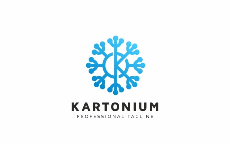 K Letter Logo Template