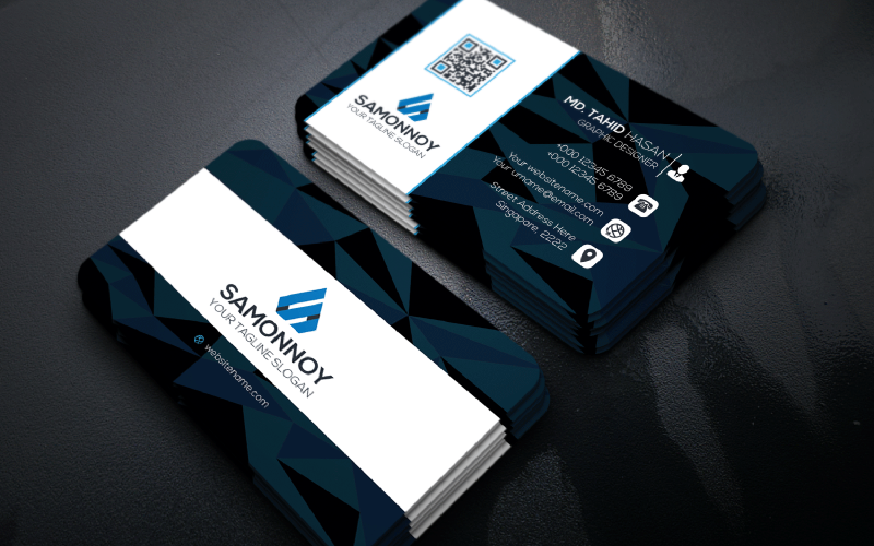 Download Фирменный стиль "Abstract Business Card - Corporate Identity Template" / Abstract Business Card - Corporate Identity Template - Фирменный стиль на тему графика print,designer,business,card,both,side,design,green,black,white,professional,modern,graphic,landscape,official,standard,creative,simple,web,logo