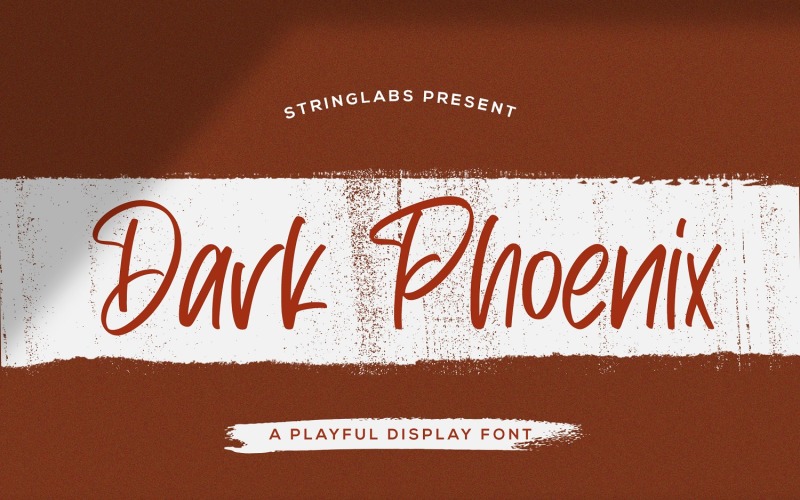 Dark Phoenix - Oynak Ekran Yazı Tipi