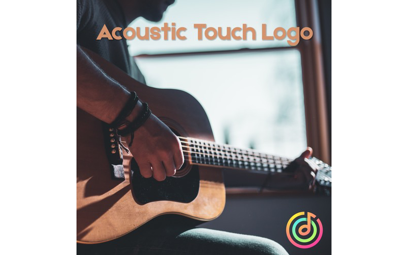 Stock Musik namens Acoustic Touch Logo #107961