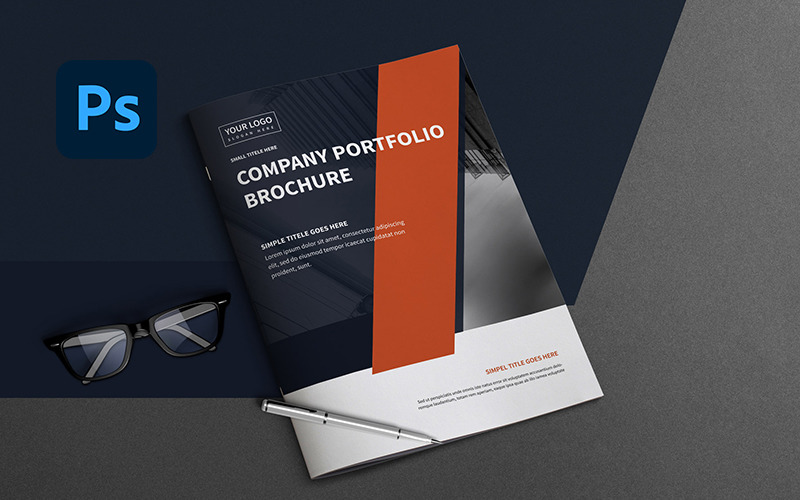 Download Фирменный стиль "Company Profile Brochure - Corporate Identity Template" / Company Profile Brochure - Corporate Identity Template - Фирменный стиль на тему графика a4,annual,report,business,catalog,template,catalogs,catalogue,chart,charts,clean,corporate,customizable,customize,design,elegant,indesign,infographic,interior,modern