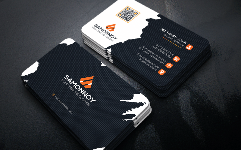 Download Фирменный стиль "Cool Business Card - Corporate Identity Template" / Cool Business Card - Corporate Identity Template - Фирменный стиль на тему графика print,designer,business,card,both,side,design,green,black,white,professional,modern,graphic,landscape,official,standard,creative,simple,web,logo