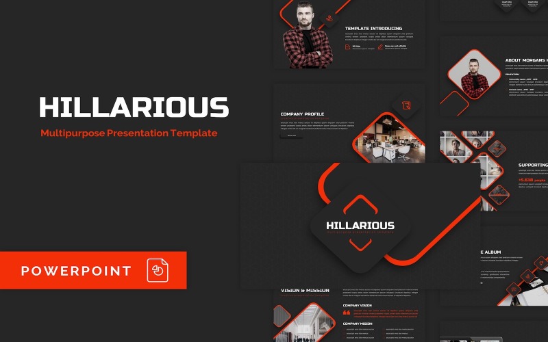 Hillarious – víceúčelová šablona PowerPoint