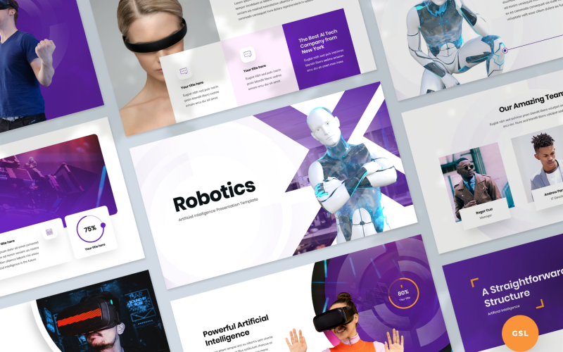 Artificiell intelligens Presentation Google Slides
