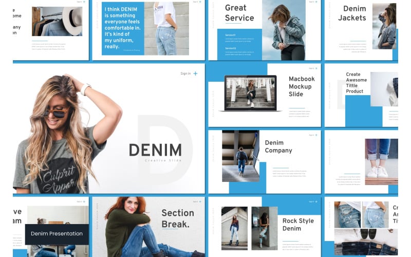 Denim Google Slaytları